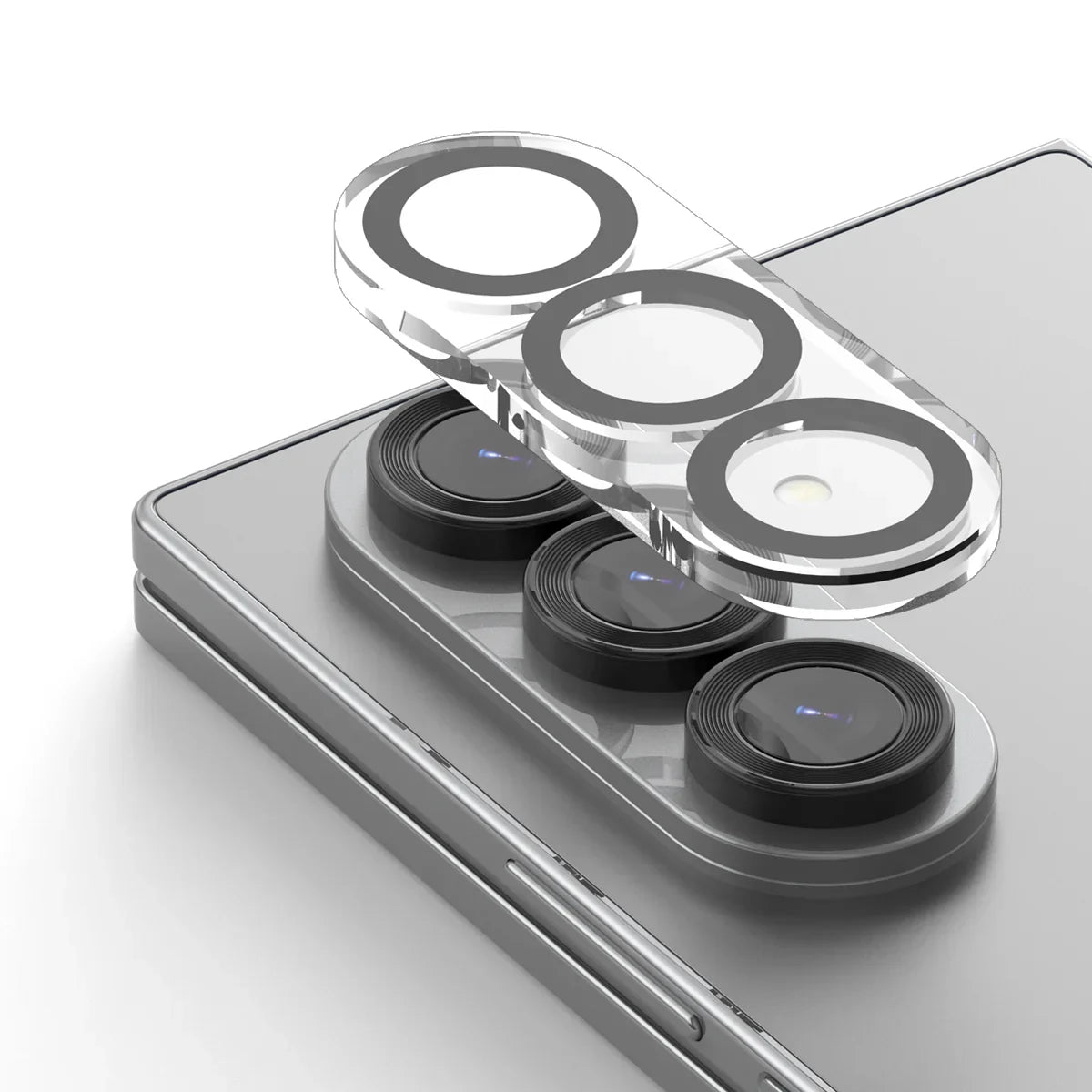 Samsung Z Fold7 Camera Araree Full Lens Protector - Clear (2Pcs) Samsung Z Fold7 Camera Araree Full Lens Protector - Clear (2Pcs)